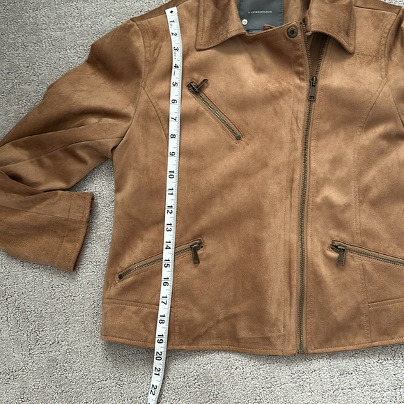 Anthropologie Suede Moto Jacket - Picture 5 of 7